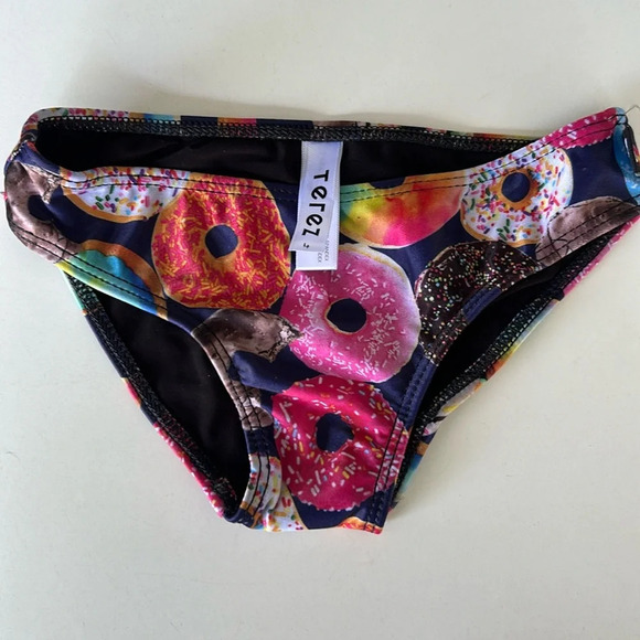 New Terez swim bottoms only - donuts sz 4T girls - Picture 1 of 1